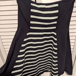 Express strapless dress